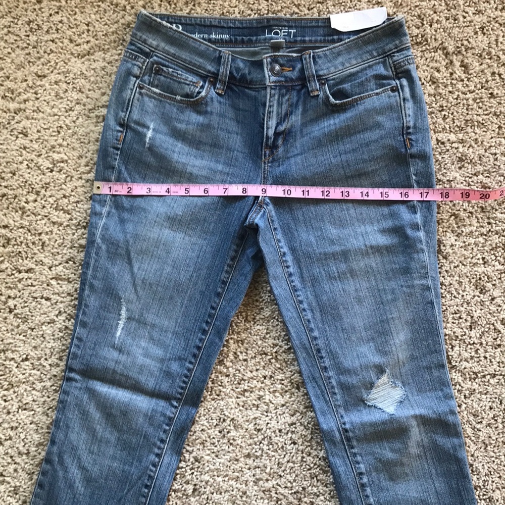 SOLD 🌟 HP 🌟 5.17.20 Loft denim - Picture 5 of 8